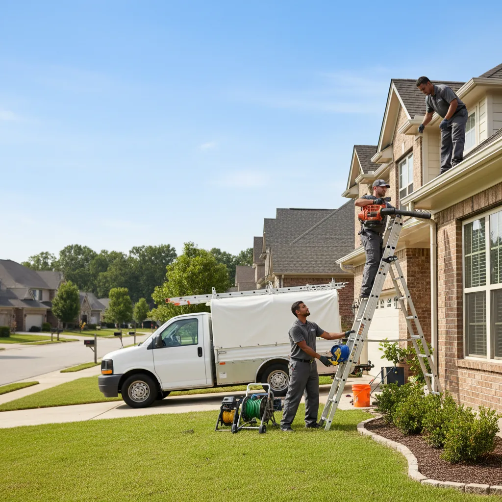 Home Gutter Service in Patoka, IL near me
